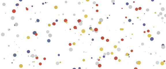 Confetti, paper triangle on the floor, fancy, colorful, celebration party