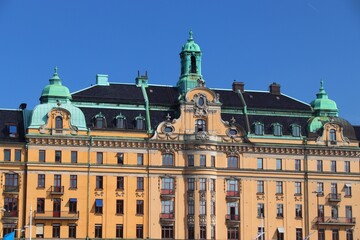 Fototapeta na wymiar Stockholm city - Kvarteret Bodarna