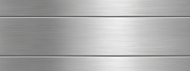 Seamless brushed metal plate background texture. Tileable industrial dull polished stainless steel, aluminum or nickel finish repeat pattern. High resolution silver grey rough metallic - obrazy, fototapety, plakaty