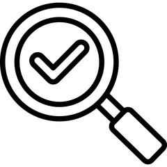 Audit Outline Icon