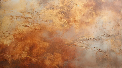  textura grunge envelhecido ferro abstrato em  Tons terrosos, cobre e dourado