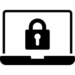 Security Glyph Icon