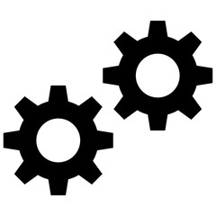 Process Glyph Icon