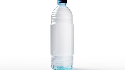 Fototapeta premium Water bottle isolated on white surface