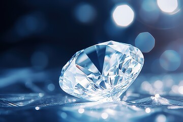 Beautiful sparkling diamond