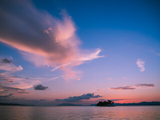 夕暮れの宍道湖.4