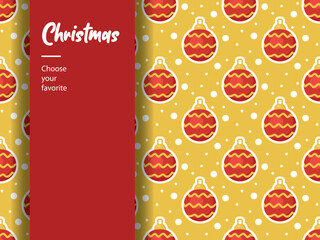 merry christmas 2024 new year cartoon icon element background pattern december winter ornament art