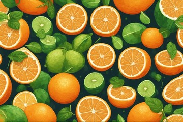 Vitamin C, kiwis, or strawberries, a pile of oranges, apples, and strawberries, amazing wallpaper