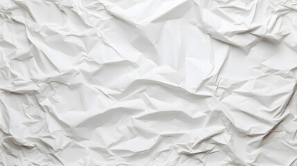 Obraz premium White paper crumpled texture background