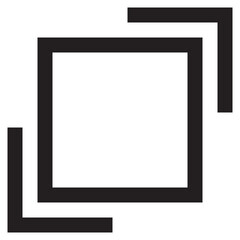 Resize or enlarge tool icon
