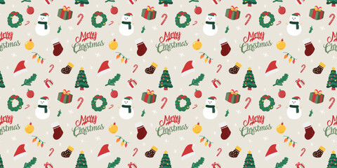 Christmas illustrations background patterns, Christmas wrapping paper, Christmas theme, Holiday decorations