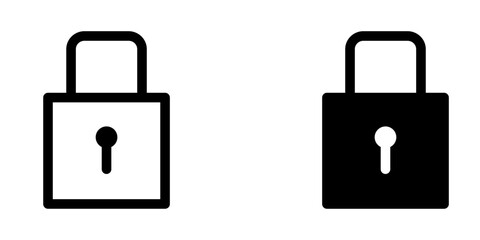 Illustration Vector graphic of padlock icon. Fit for key, safe, password, protection, secure, code etc.