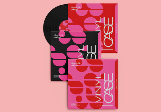 Vinyl Record Mockup