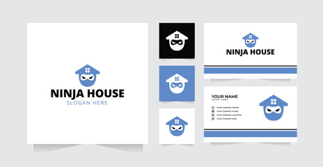 Ninja home logo design Template Logo © ffdsgn