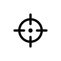 Obraz premium Target Icon Vector Design Template