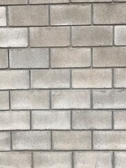 Trama de una pared de bloques de hormigón