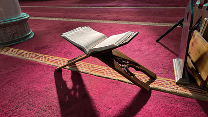 Holy Koran in the mosque