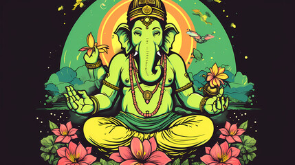 Ganesha! Template / Banner for your best design