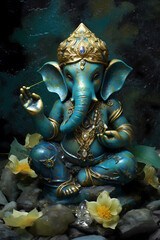 Fototapeta premium Ganesha! Template / Banner for your best design