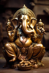 Obraz premium Ganesha! Template / Banner for your best design