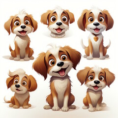 Adorable Dog Cartoon - Professional Design