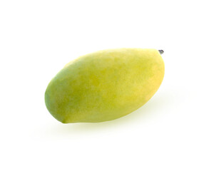 mango fruit on on white background.