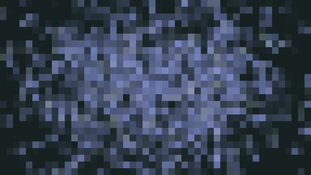 Blue Pixel background static noise background 