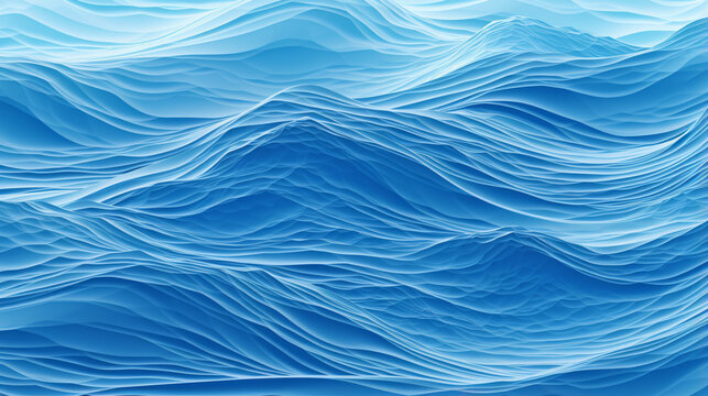 summer lake blue wave pattern