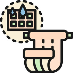 tape diapers/ ultra dry color style icons