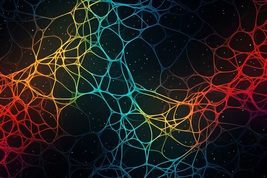 neural link background for websites applications and graphic resources
