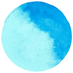 Watercolor shapes dots. Watercolors blobs. Colorful watercolor hand painted circles. Round stains