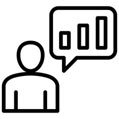 Speaking Outline Icon