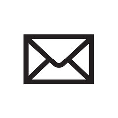 Message icon vector. Envelope icon sign symbol vector. Email vector icon illustration isolated on white background