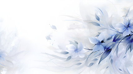 Fototapeta na wymiar Blue Plant Background Images | generative ai