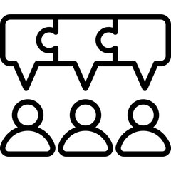 Collaboration Outline Icon