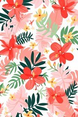 seamless floral pattern background