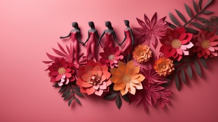 International Women's Day background