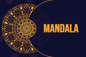 Luxury mandala   background with ornament