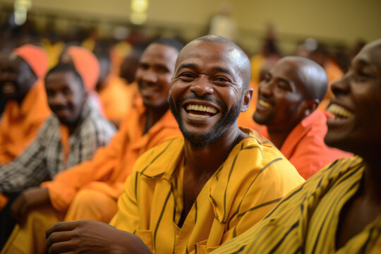 Former prisoners embracing freedom on Human Rights Day 