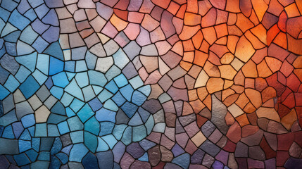 A colorful mosaic HD texture background Highly Detailed - obrazy, fototapety, plakaty