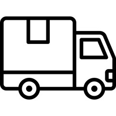 Delivery Outline Icon