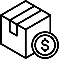 Cost Outline Icon