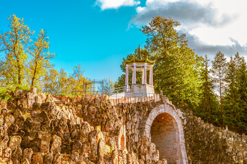 Catherine Park in golden autumn. Pushkin (Tsarskoe Selo)