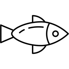 Fish vector icon for download.svg