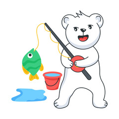 Fishing Bear 