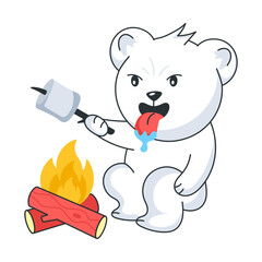 Bear Roasting 