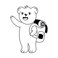 Bear Backpack 
