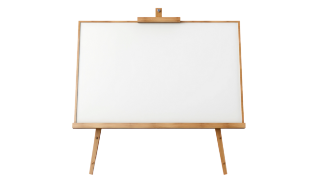 Plot erase board on a transparent background