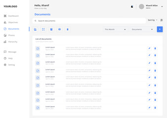 User Management, Users Roles, Role Permissions and Profile Administration CMS App Ui Kit Template