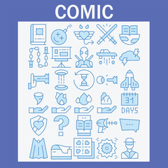 comic vector  design for download